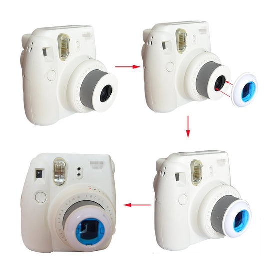 Kit Completo de Accesorios para Cámara Instantánea Mini con Espejo Selfie y Filtros - Image 12