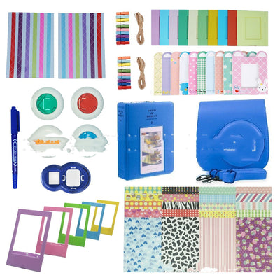 Kit Completo de Accesorios para Cámara Instantánea Mini con Espejo Selfie y Filtros - Image 18