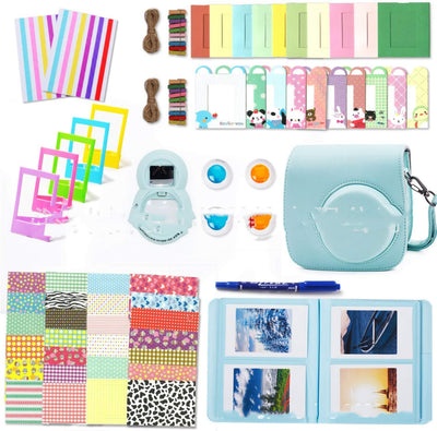 Kit Completo de Accesorios para Cámara Instantánea Mini con Espejo Selfie y Filtros - Image 24