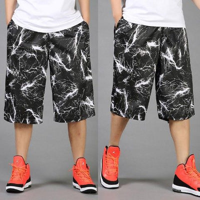 Pantalones Deportivos Sueltos de Verano Talla Grande para Hombre - Image 2