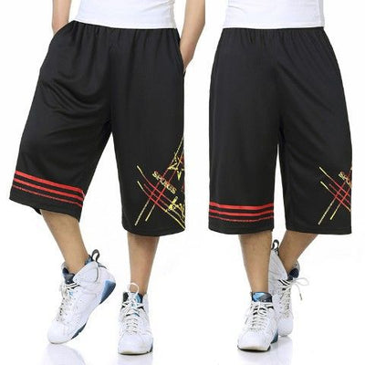 Pantalones Deportivos Sueltos de Verano Talla Grande para Hombre - Image 4
