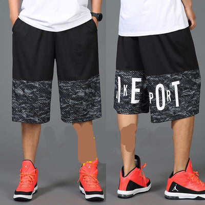 Pantalones Deportivos Sueltos de Verano Talla Grande para Hombre - Image 7