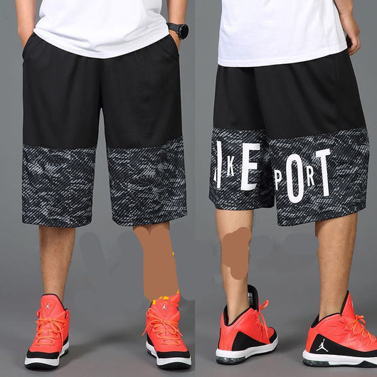 Pantalones Deportivos Sueltos de Verano Talla Grande para Hombre - Image 7