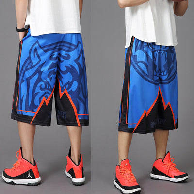 Pantalones Deportivos Sueltos de Verano Talla Grande para Hombre - Image 8