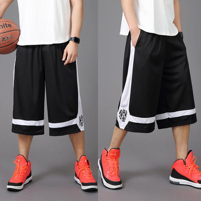 Pantalones Deportivos Sueltos de Verano Talla Grande para Hombre - Image 9
