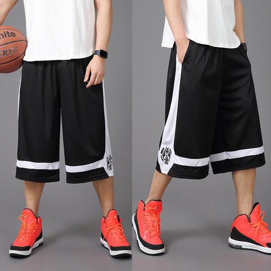 Pantalones Deportivos Sueltos de Verano Talla Grande para Hombre - Image 9