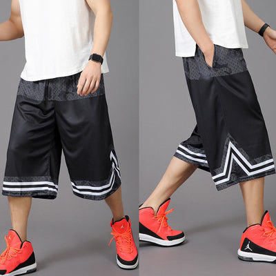 Pantalones Deportivos Sueltos de Verano Talla Grande para Hombre - Image 14