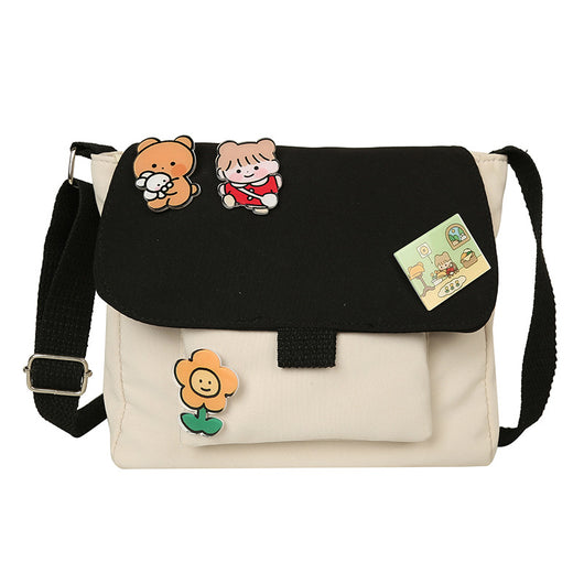 Bolsa Bandolera Japonesa Estilo Harajuku para Estudiantes - Diseño Kawaii Coreano - Image 9