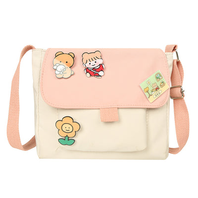 Bolsa Bandolera Japonesa Estilo Harajuku para Estudiantes - Diseño Kawaii Coreano - Image 5
