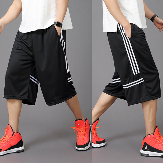 Pantalones Deportivos Sueltos de Verano Talla Grande para Hombre - Image 22