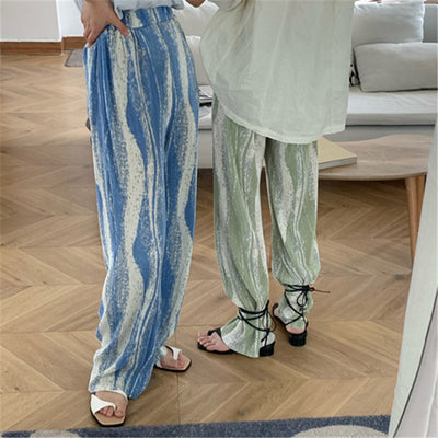 Pantalón Ancho Plisado Casual de Talle Alto y Corte Delgado - Image 9