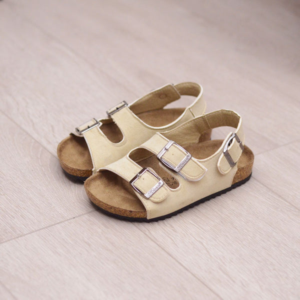 Sandalias de Corcho para Niños con Doble Anillo