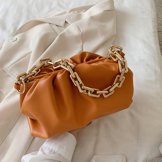 Bolso Crossbody de Cadena Tejida - Diseño Casual Trendy - Image 5