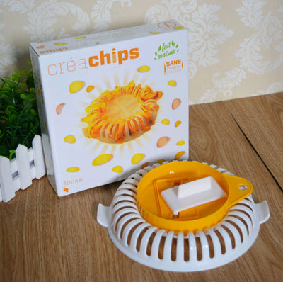 Bandeja Casera para Hacer Chips Crujientes en Microondas - Image 9