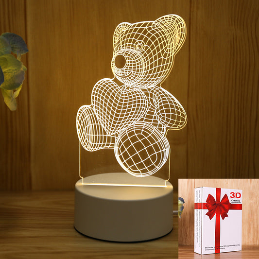 Lámpara Nocturna LED Promocional para Eventos y Regalos Corporativos