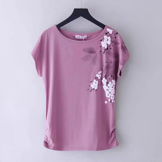 Camiseta Blanca Suelta Manga Corta para Mujer - Ideal para Verano - Image 12