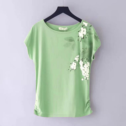 Camiseta Blanca Suelta Manga Corta para Mujer - Ideal para Verano - Image 10