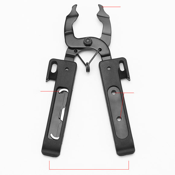Herramienta Multiusos para Cadena de Bicicleta con Cierre Rápido y Extractor Mágico