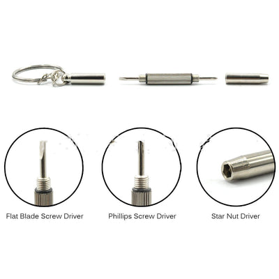 Kit Completo de Tornillos y Tuercas de Acero Inoxidable para Gafas y Relojes - Image 10