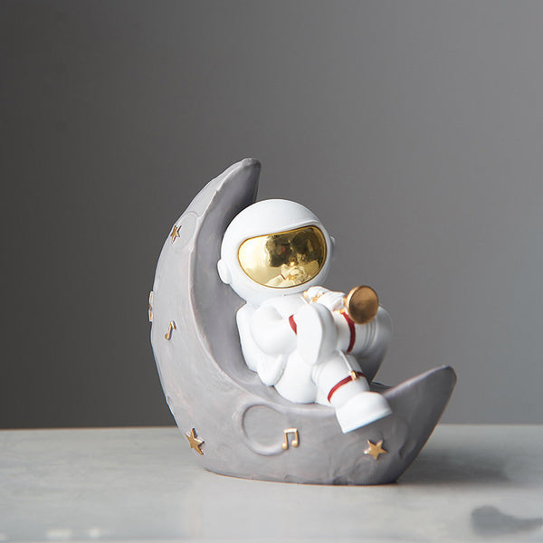 Decoración Astronauta Nórdica para Habitación Infantil - Figura de Escritorio