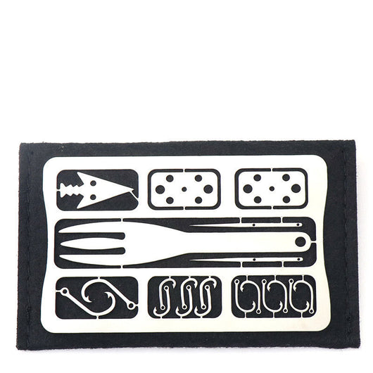 Tarjeta Multiusos de Pesca y Supervivencia Portátil - Image 16