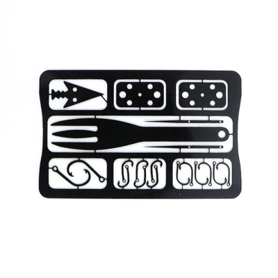 Tarjeta Multiusos de Pesca y Supervivencia Portátil - Image 21