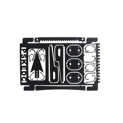 Tarjeta Multiusos de Pesca y Supervivencia Portátil - Image 8