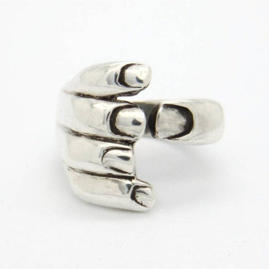 Anillos Góticos Tallados Ajustables para Pareja - Joyería Vintage Unisex - Image 5