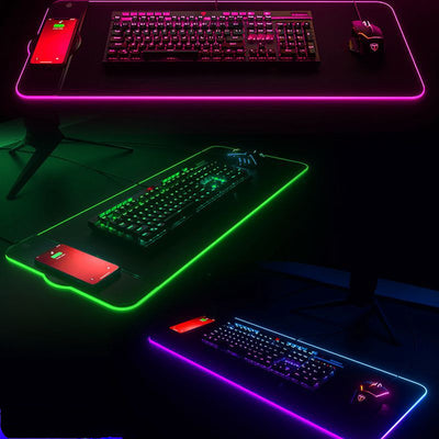 Mousepad Gaming con Carga Inalámbrica Rápida para Teléfonos - Image 8