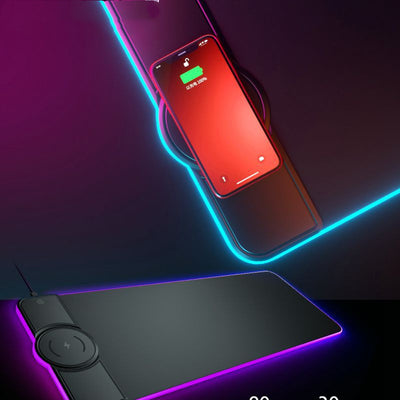 Mousepad Gaming con Carga Inalámbrica Rápida para Teléfonos - Image 9