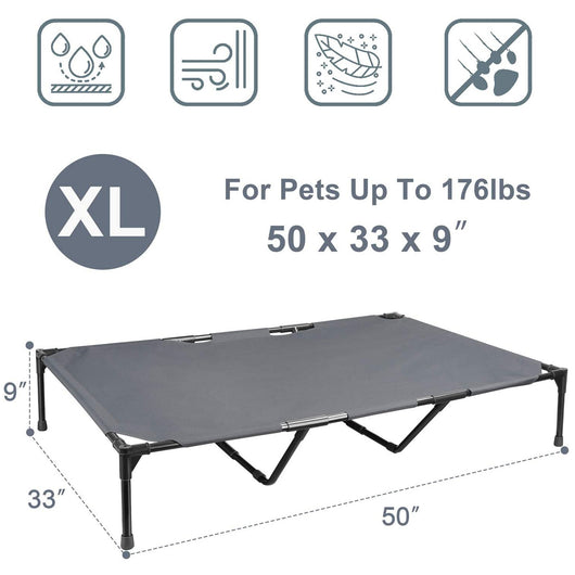 Cama Elevada para Mascotas en Camping - Resistente a Todas las Estaciones - Image 4