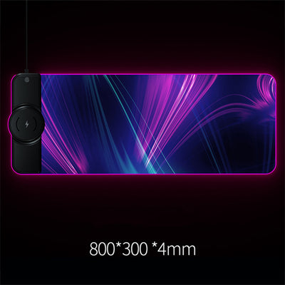 Mousepad Gaming con Carga Inalámbrica Rápida para Teléfonos - Image 2