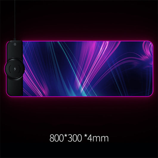 Mousepad Gaming con Carga Inalámbrica Rápida para Teléfonos - Image 2