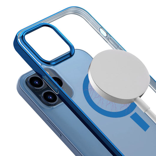 Funda Magnética Transparente de Seguridad para iPhone 12 Pro Max - Image 21