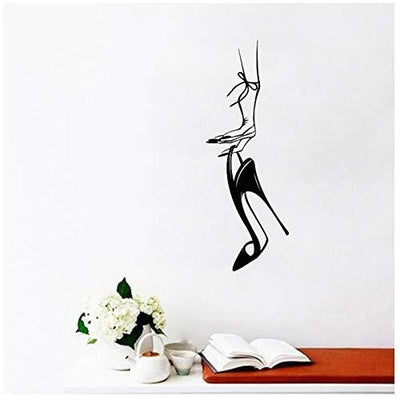Fondo de Pared Tallado con Tacones Altos para Dormitorio - Image 7