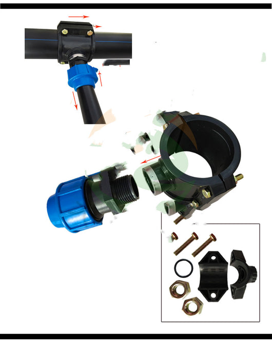 Silla de Silleta PE y Accesorios de Tuberías PVC - Uniones Flexibles de Alta Durabilidad - Image 3