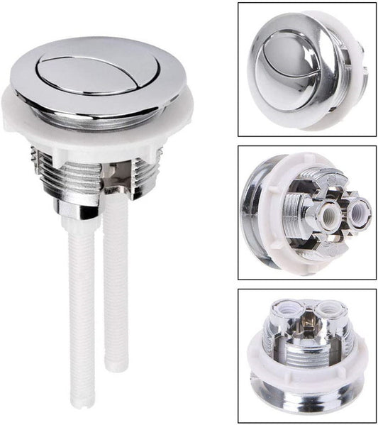 Botón Dual para Tanque de Inodoro - Sistema de Descarga Eficiente