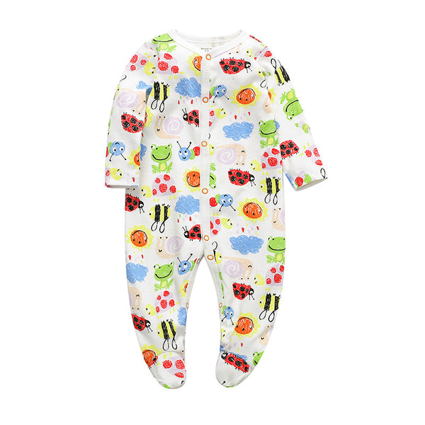 Pijama Gateador con Pies Integrados para Bebé