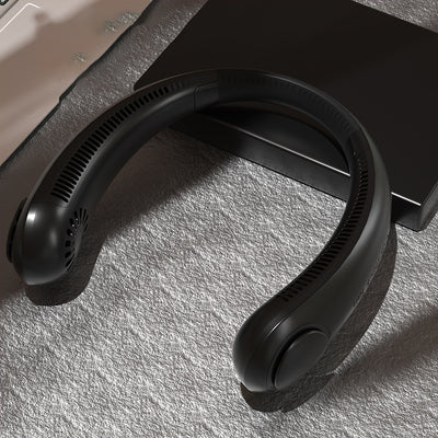 Ventilador Portátil Sin Aspas con Carga USB - Silencioso y Manos Libres - Image 5