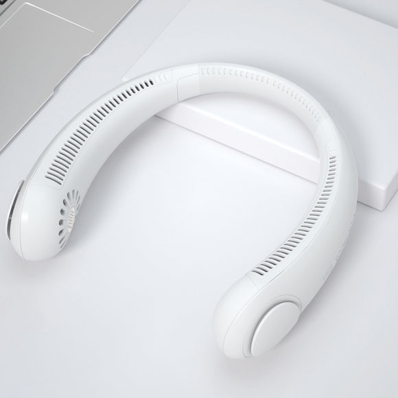 Portable Bladeless Fan with USB Charging - Silent and Hands-Free