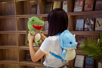 Mochila Infantil Dinosaurio T-Rex Tiranosaurio Peluche para Niños - Image 12