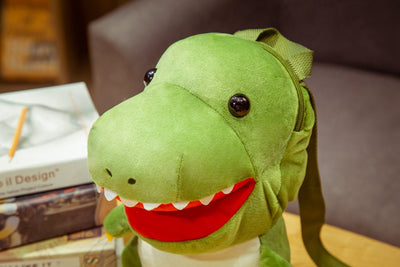 Mochila Infantil Dinosaurio T-Rex Tiranosaurio Peluche para Niños - Image 3