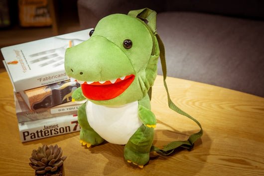 Mochila Infantil Dinosaurio T-Rex Tiranosaurio Peluche para Niños - Image 5