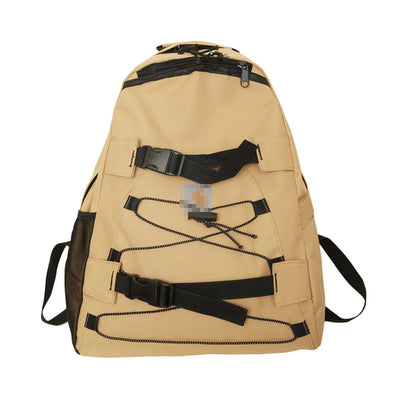 Mochila Pareja Casual con Cuerdas Trenzadas - Bolsa para Computadora Trendy