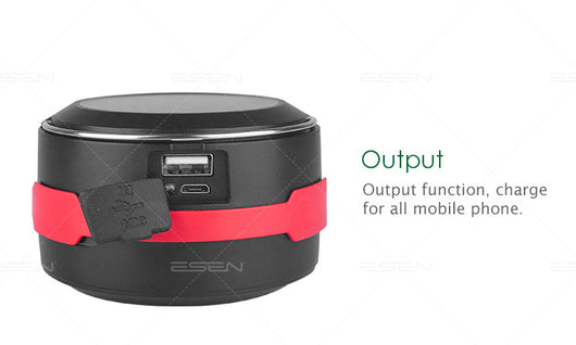 Lámpara Solar LED Portátil para Camping con Carga USB y Diseño Plegable - Image 7