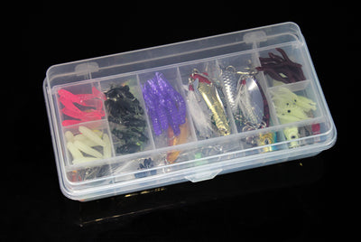 Set de Cebos Suaves Brillantes para Pesca - Image 9