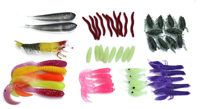 Set de Cebos Suaves Brillantes para Pesca - Image 10