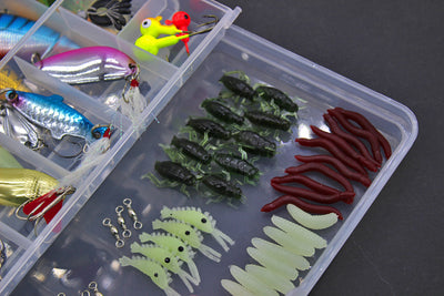 Set de Cebos Suaves Brillantes para Pesca - Image 13
