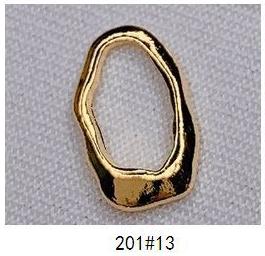 Pegatinas de Joyería Unisex para Uñas Círculo Minimalista - Image 18