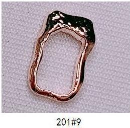 Pegatinas de Joyería Unisex para Uñas Círculo Minimalista - Image 9